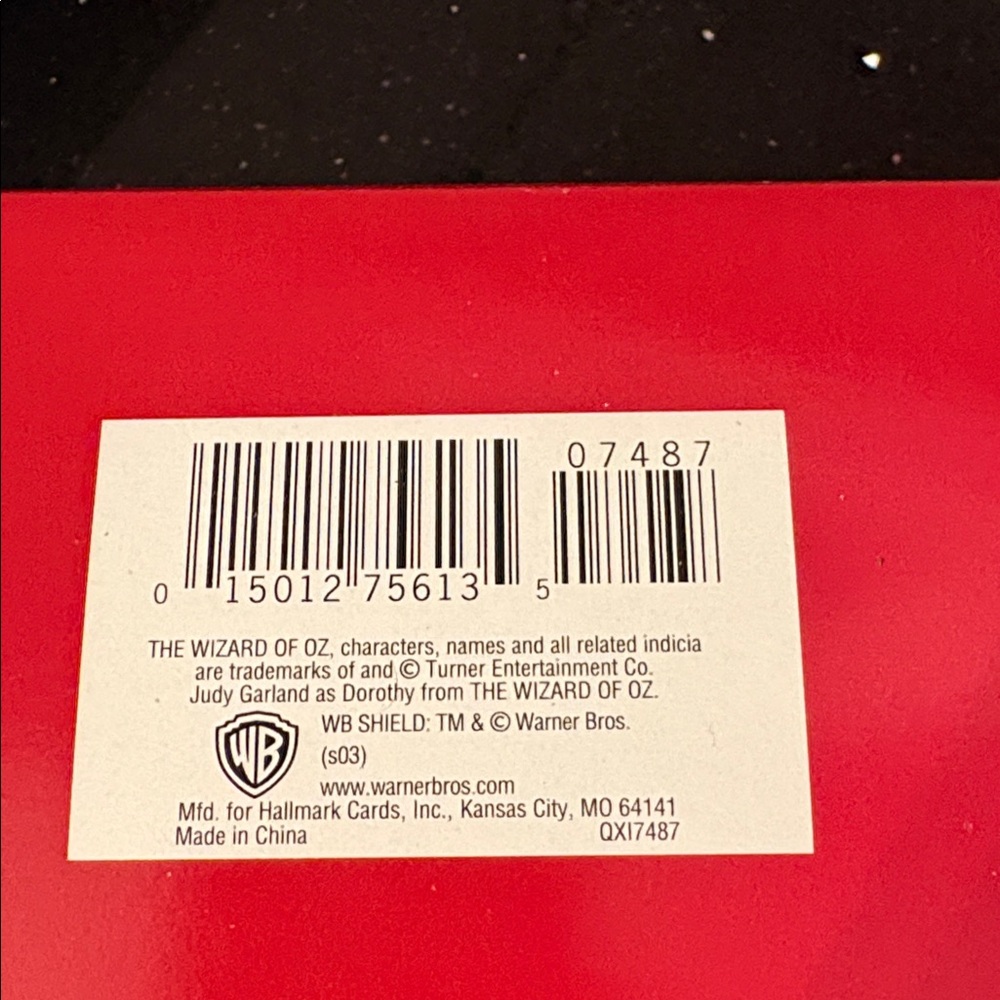 Wizard of Oz Click Your Heels Hallmark Christmas Ornament with Sound - Picture 12 of 12